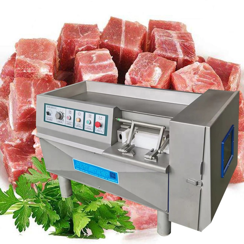 -5℃ frozen meat cutting flaker machine meat mincer cutter minced machine meat pie making machine for sale