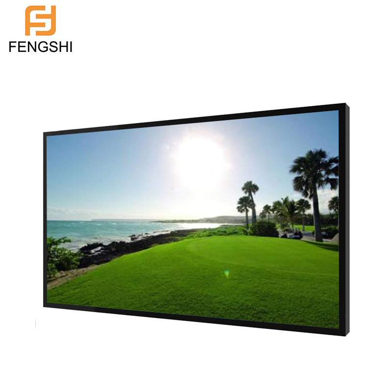 FengshiLCD OEM/ODM 86" ЖК коммерческий дисплей рекламный монитор с высокой яркостью 700,1500, 2500,3000,5000 нит