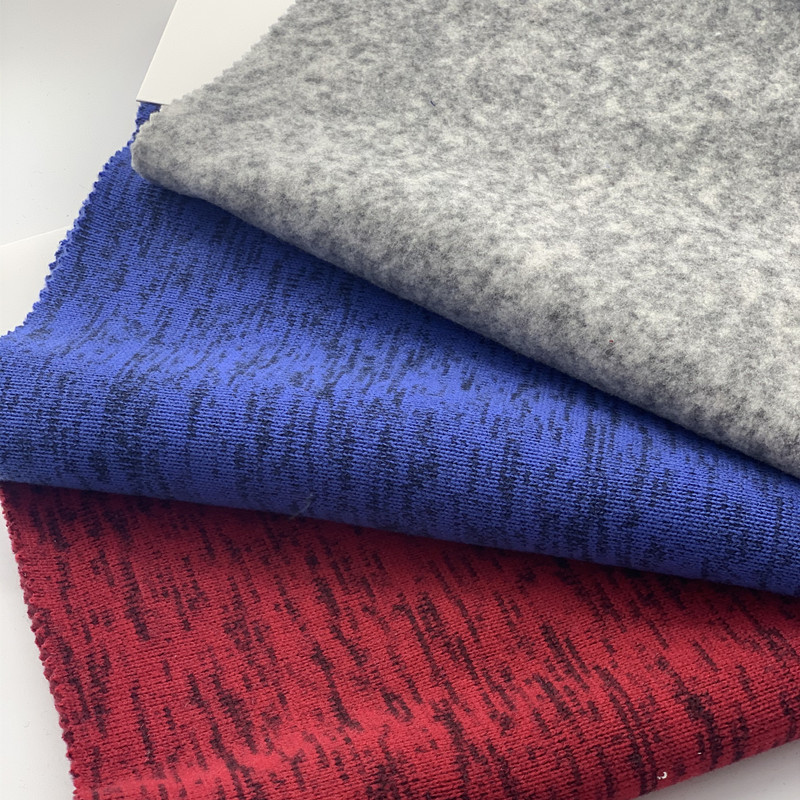 Winter Coat 100% Polyester Back Side Anti-pilling Knit Coarse Needle Fleece Fabric