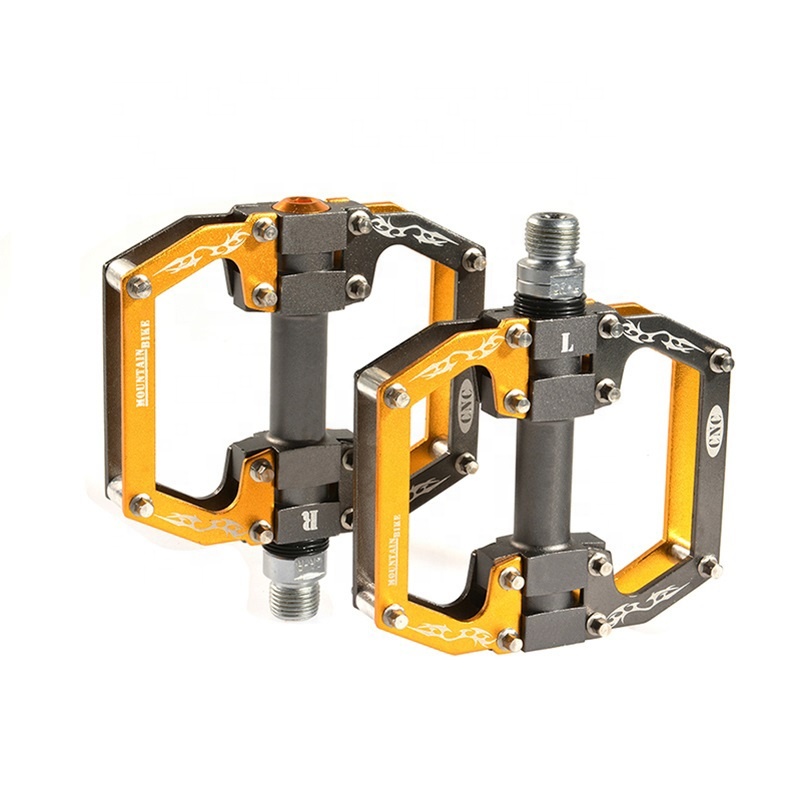 New hot selling Mountain Road Bike Pedal Cycling Aluminum Alloy Pedal OEM Ultralight MTB Bike Bicycle Hollow Pedals