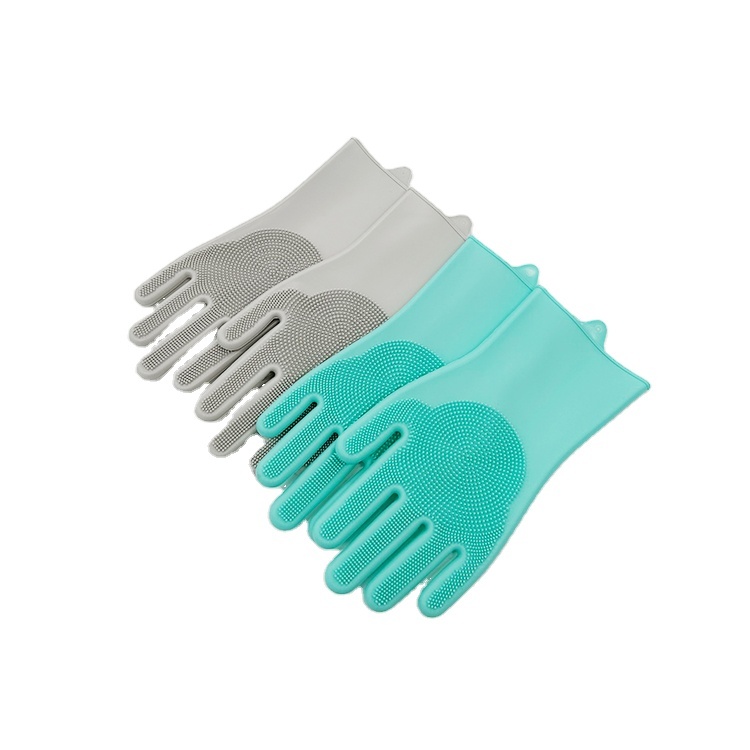 Silicone disposable rubber dishwashing home wholesale kitchen durable dishwashing household chores waterproof
