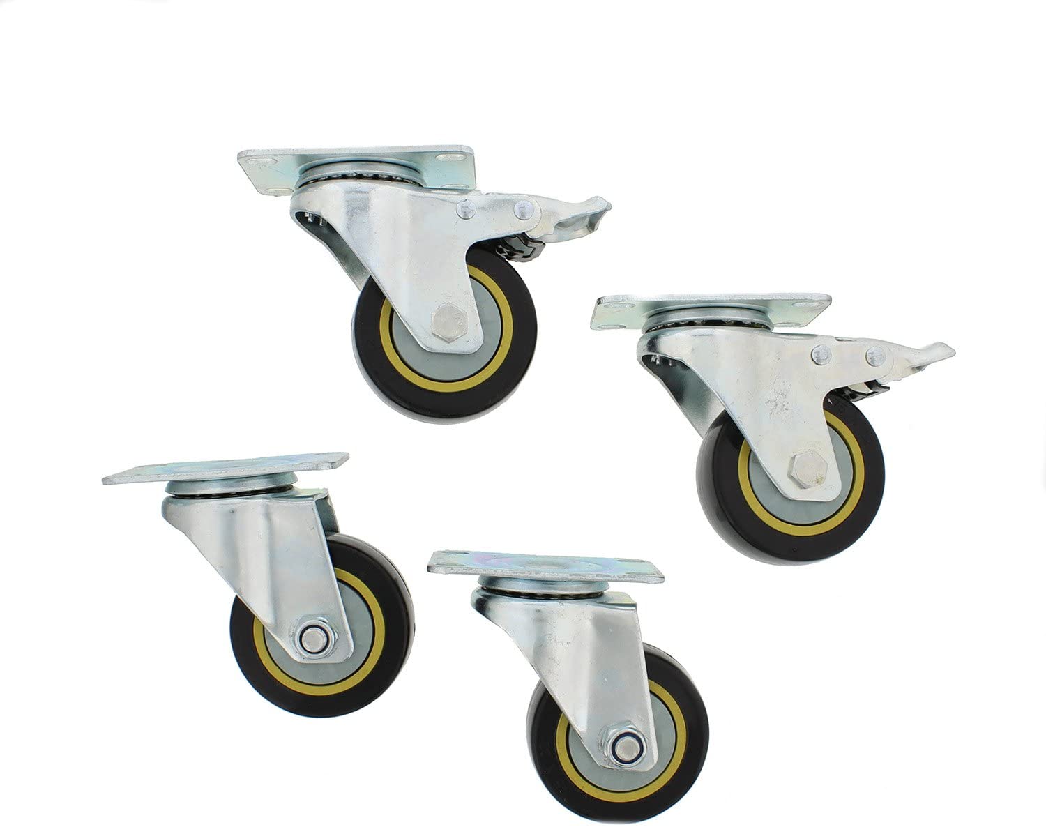 CBM Heavy-Duty 5 "для 6 футов. Производитель колес для строительных лесов, жесткий резиновый фиксирующий ролик