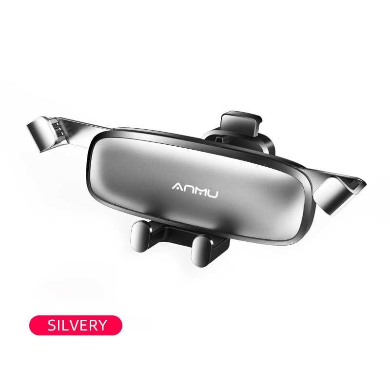 Universal Car Holder Air Vent Mount Stand Mini Gravity Bracket Telescopic Invisible Air outlet No Magnetic Mobile Phone Holder