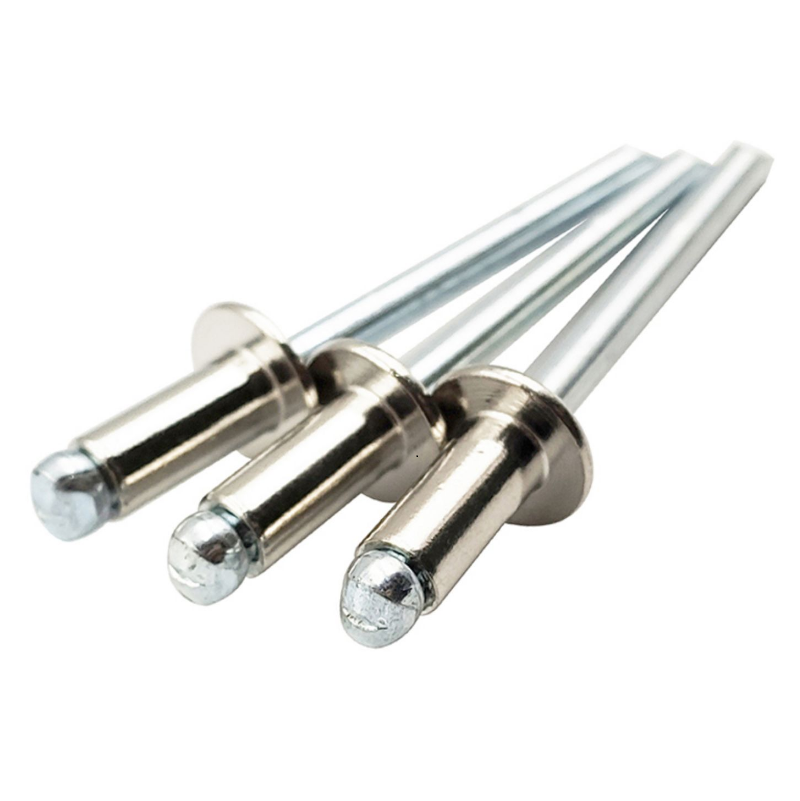 Нержавеющая сталь A2 A4-80 INOX 304 AISI 316 SS разрывная оправка большая плоская головка открытая поп-заклепка