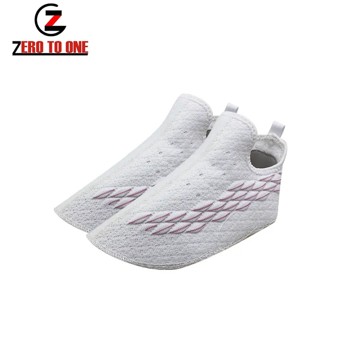 Stylish Fashionable 3D Fly Woven Mesh Semi-Finished Sports Shoe Upper Textured Impermeable Indoor Vamp Part