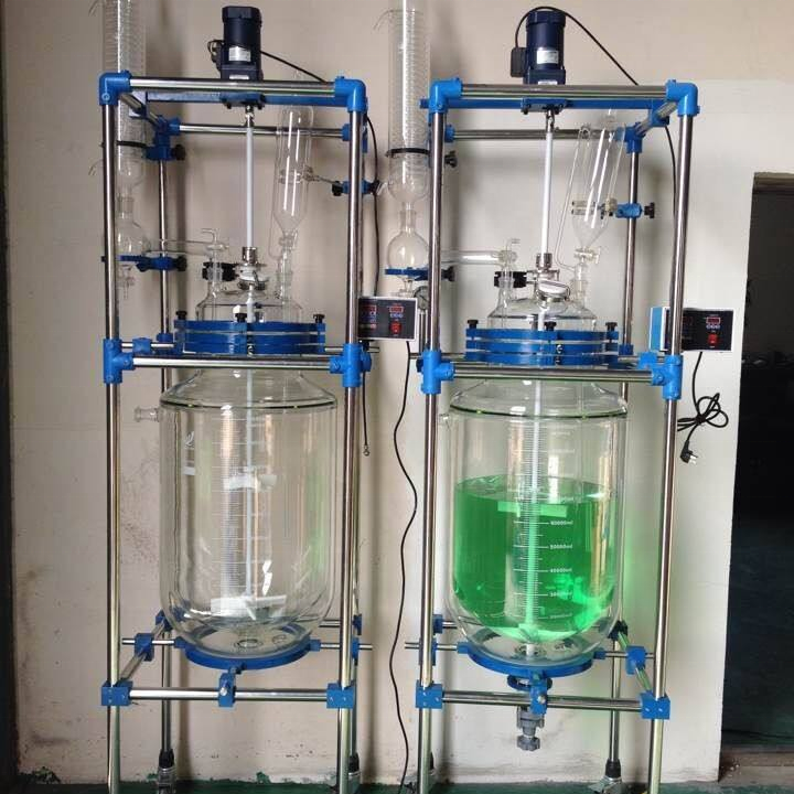 1L 5L 10L 20L 50L 100L 150L 200L лабораторное стекло химический рубашкой реактор покрытый кожухом S212-5L лабораторное стекло химический рубашкой реактор покрытый кожухом