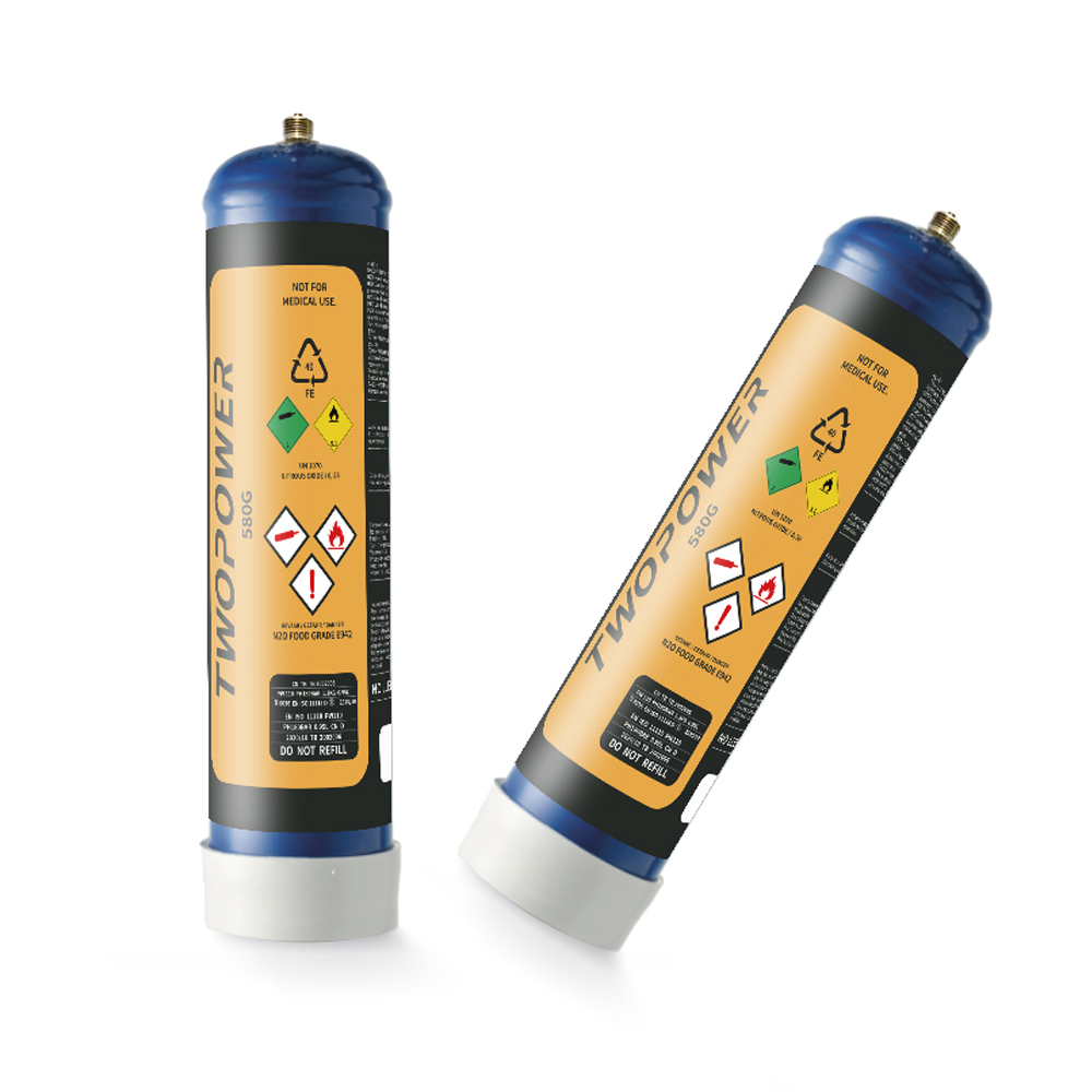 wholesale 580g n2o nitrous oxide small gas cylinder filling whip 580g cream chargers 0.95l whipped cream chargers