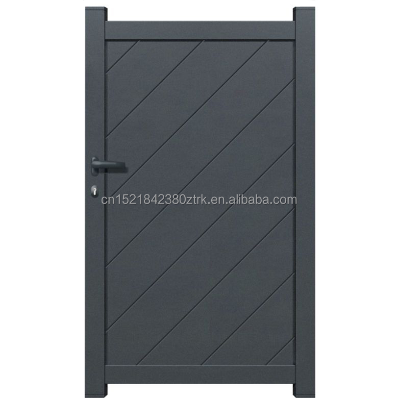 Aluminium Industrial Metal Driveway Gate, Nice Looking Gate Aluminum, Easy Aluminum Gates