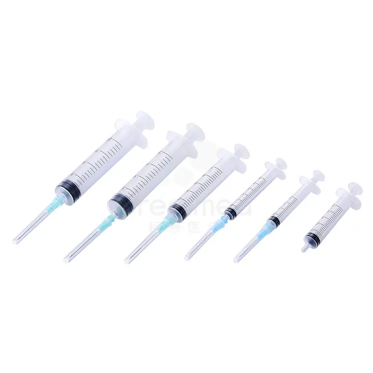 Syringe Disposable CE ISO Approved Disposable Medical Injection Syringe With Needle
