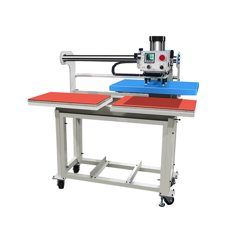 Semi-Automatic Hoodies cut sheet dye sublimation soft shell fabric pneumatic thermal heat press machine