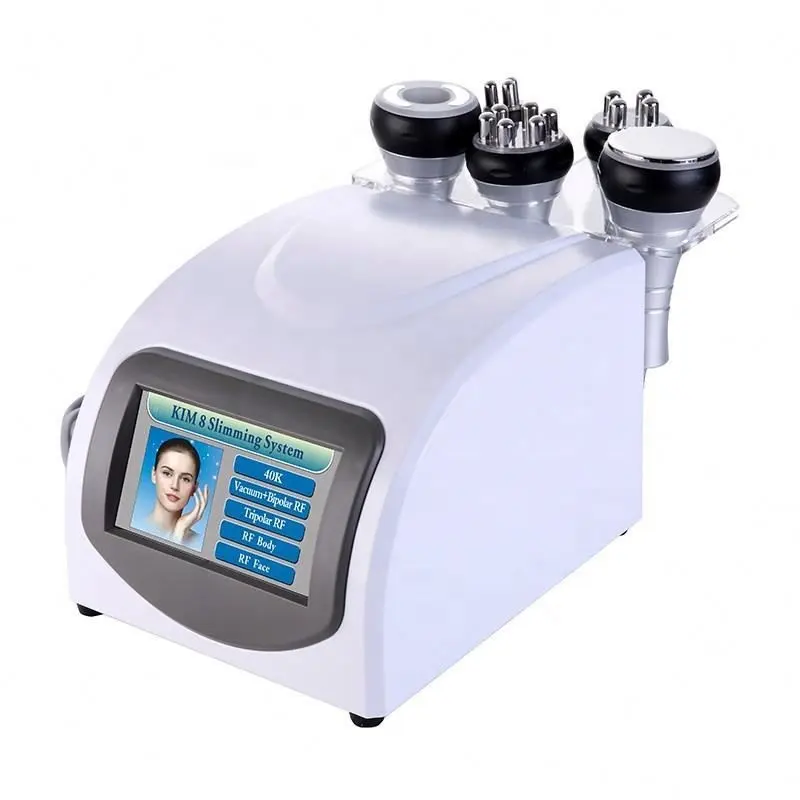 Radio Frequency Ultrasonic Cavitation 5in1 Cellulite Removal Slimming Machine Vacuum Weight Loss Beauty Equipment