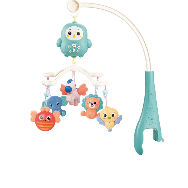 Hot sell Baby Remote Control Chicken Musical Baby Crib Mobile Baby Bed Bell Toy Hanging Toy Mobile