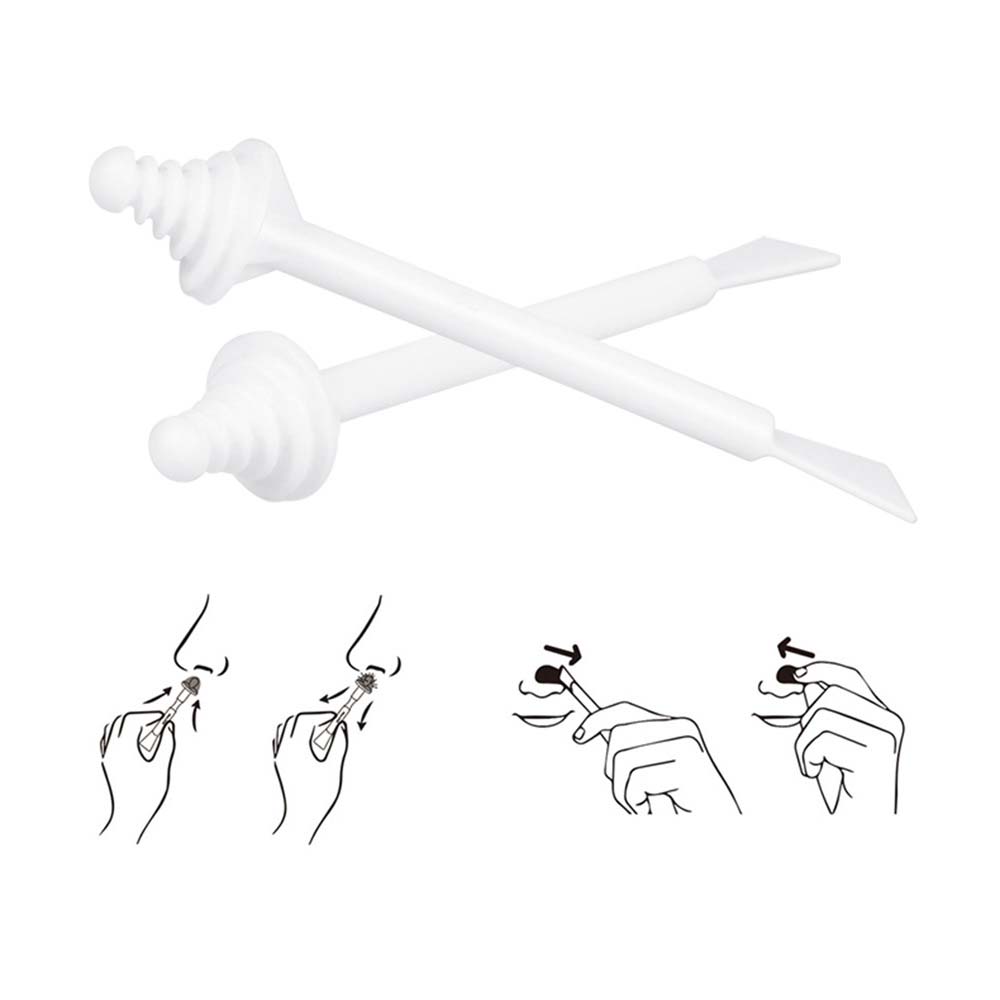 20 Pcs Nose Wax Stick Nose Hair Removal Tool Hair Removal Wax Kit Beeswax Safe Formula Professional Hair Removal Accessories