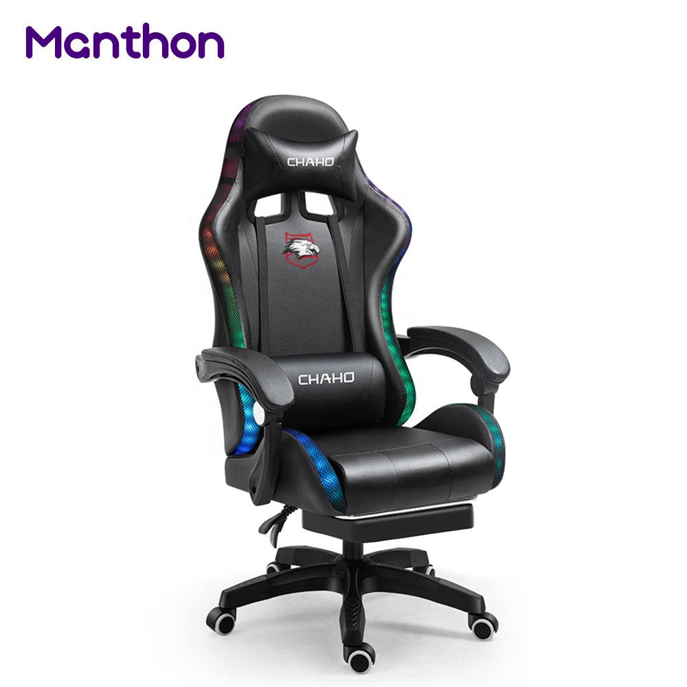 Оптовая продажа, в наличии, лидер продаж, игровой стул с RGB-колонками и массажем