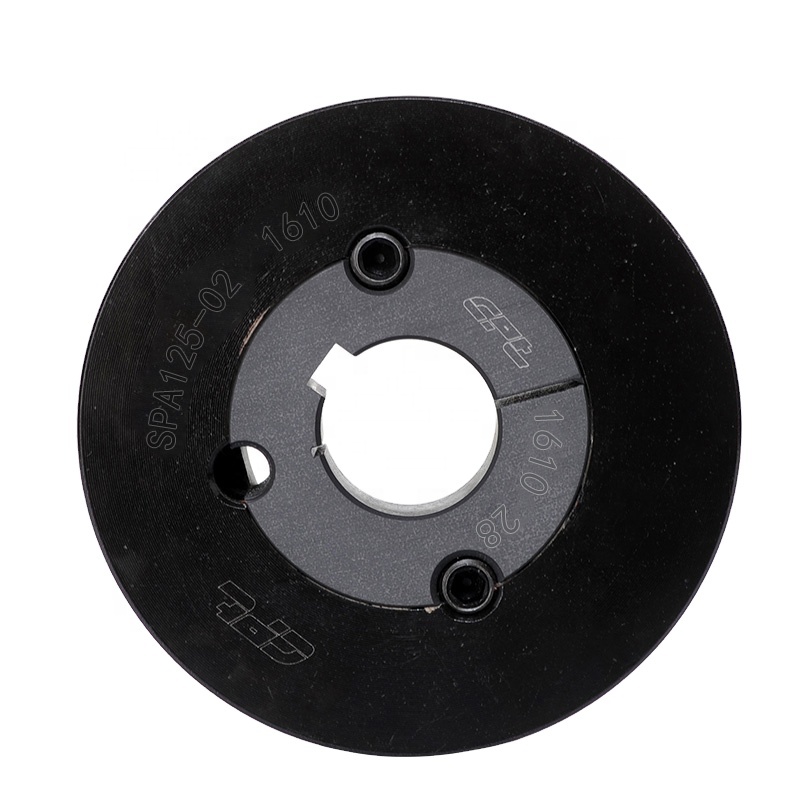CPT SPA125-02-1610, Sheave шкива V-Belt SPA, 2 канавки, 130,5 мм OD с 1610 конической втулкой