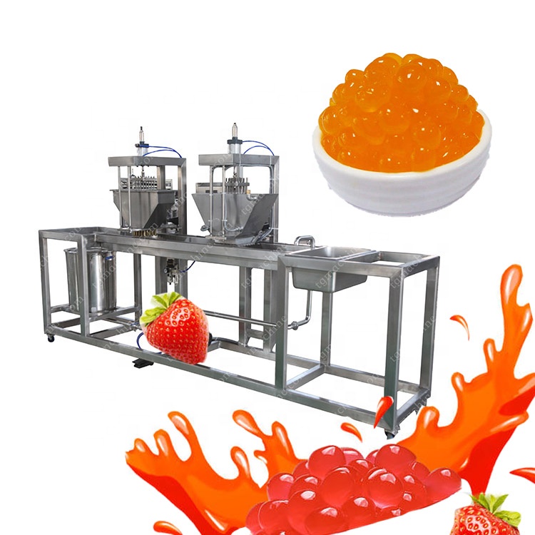 handmade agar crystal boba machine boba making machine popping boba production line