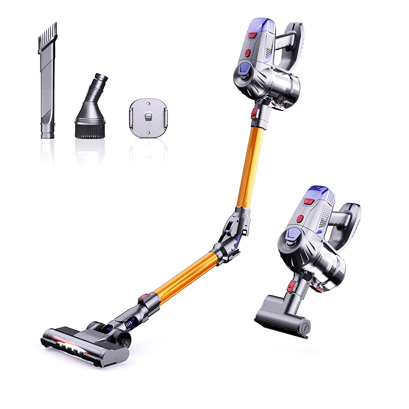 Foldable 9000pa Powerful Stick Vacuum With Lightweight Handheld Cordless Vacuum Cleaners Floor Care Vacuum Cleaners