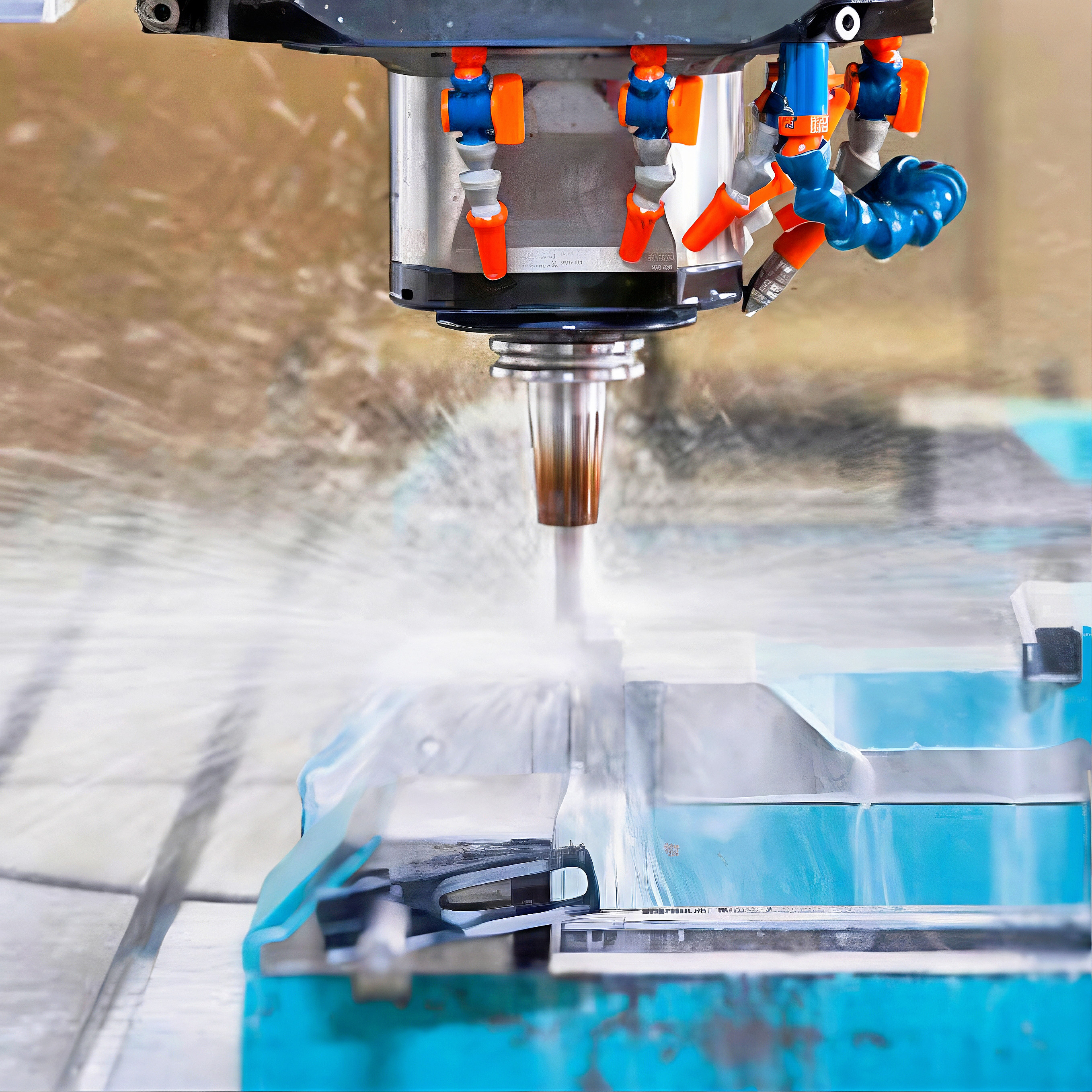 5 Axis CNC Milling Machining Services CNC Custom Metal Products Rapid Prototype Industry Mechanical Design Customized Product
