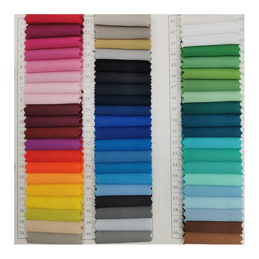 100% polyester breathable peach skin fabric plain dyed customized printing peach skin fabric for garment/home textiles