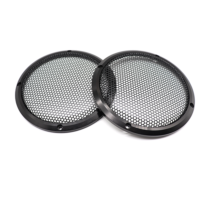 Factory high quality 6.5 inch speaker cover horn net cover alluminum alloy grill for black