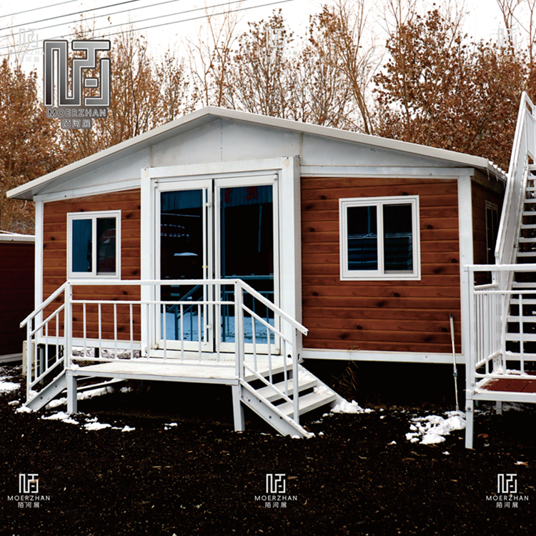 40Ft 20Ft Shipping Villa Extendable 2 5 Bedroom Prefab Container Expandable House For Sale Steel Folding Prefabricated Home