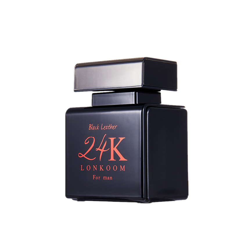 Factory wholesale original perfumes men cologne 24K Black Leather men's perfume deodorant body spray