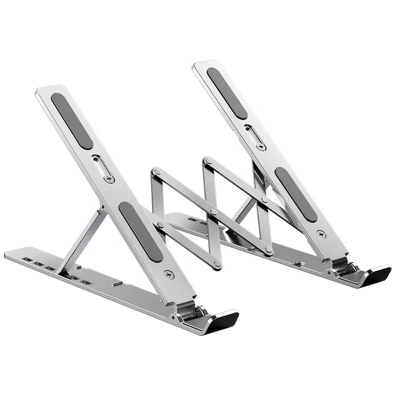 Best Selling Holders Ergonomic Aluminium Portable Foldable Laptop Stands For Office