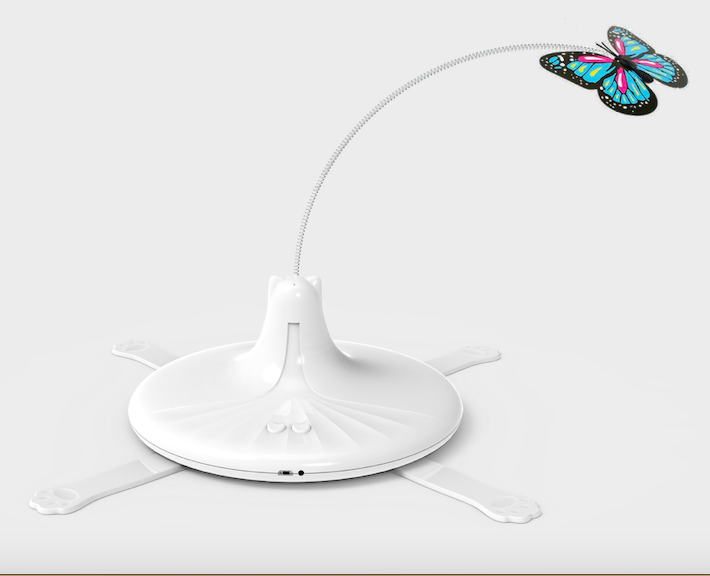 Cat Toys Chaser feather Pets Electric Cat Toy Cat Electric Rotating butterfly Toy