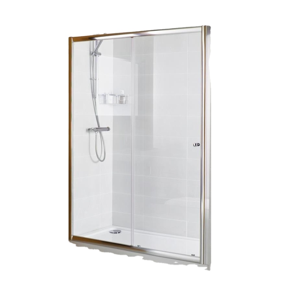 6mm 8mm 10mm 12mm super transparent tempered laminated shower wall glass panel with polished edge