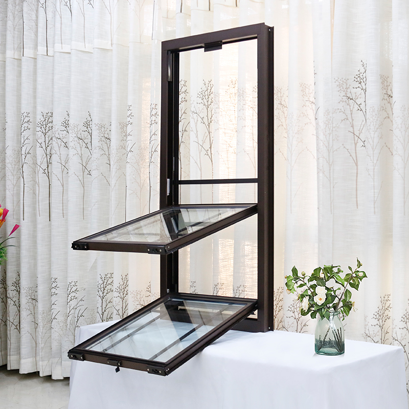 High Class Series Storm Triple Track Thermal- Break Aluminum Window And Door Aluminum Sliding Windows With Screen
