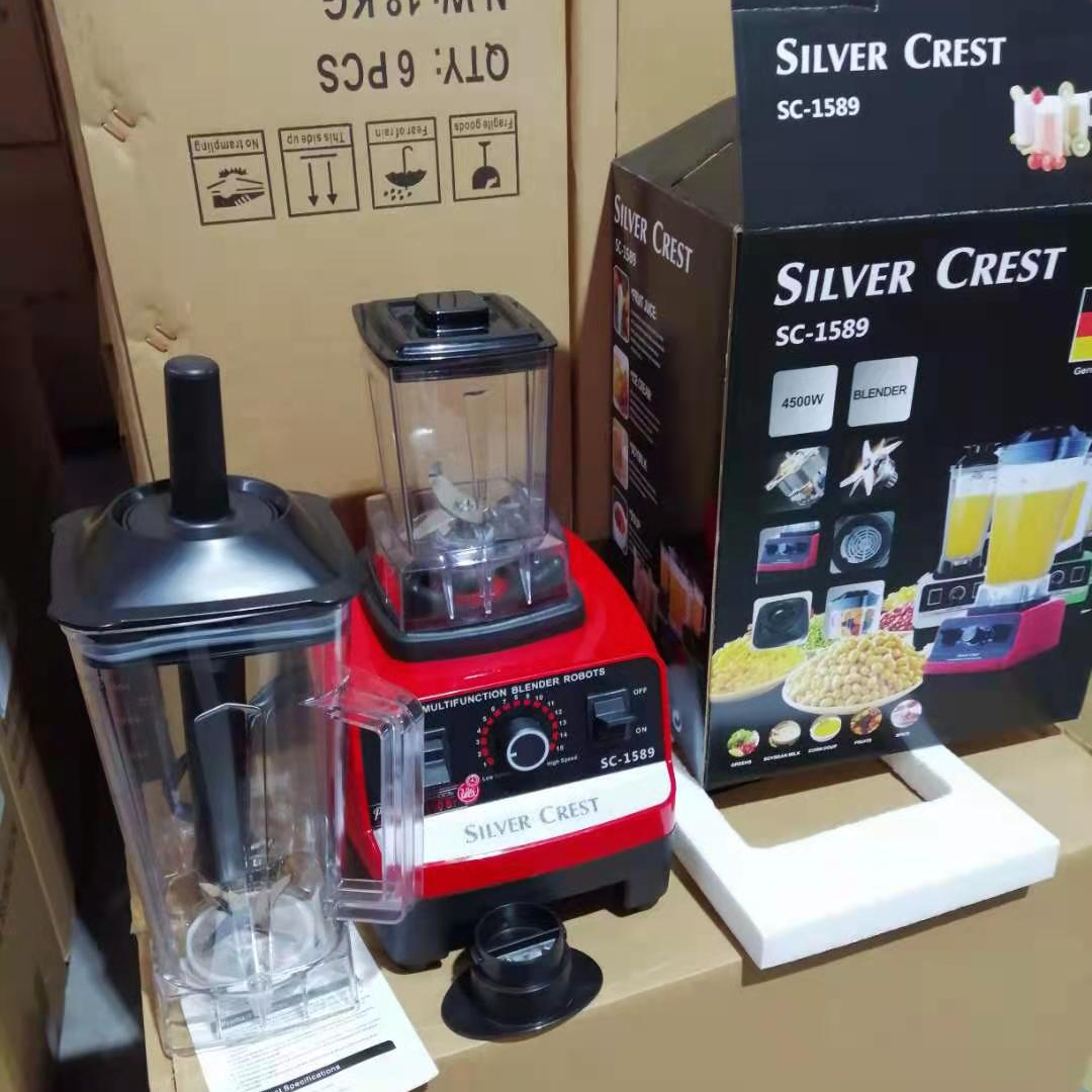 Блендер silver crest с 2 банками, блендер silver crest 4500 Вт с 2 чашками и двойной чашкой, блендер silver crest 4500 Вт