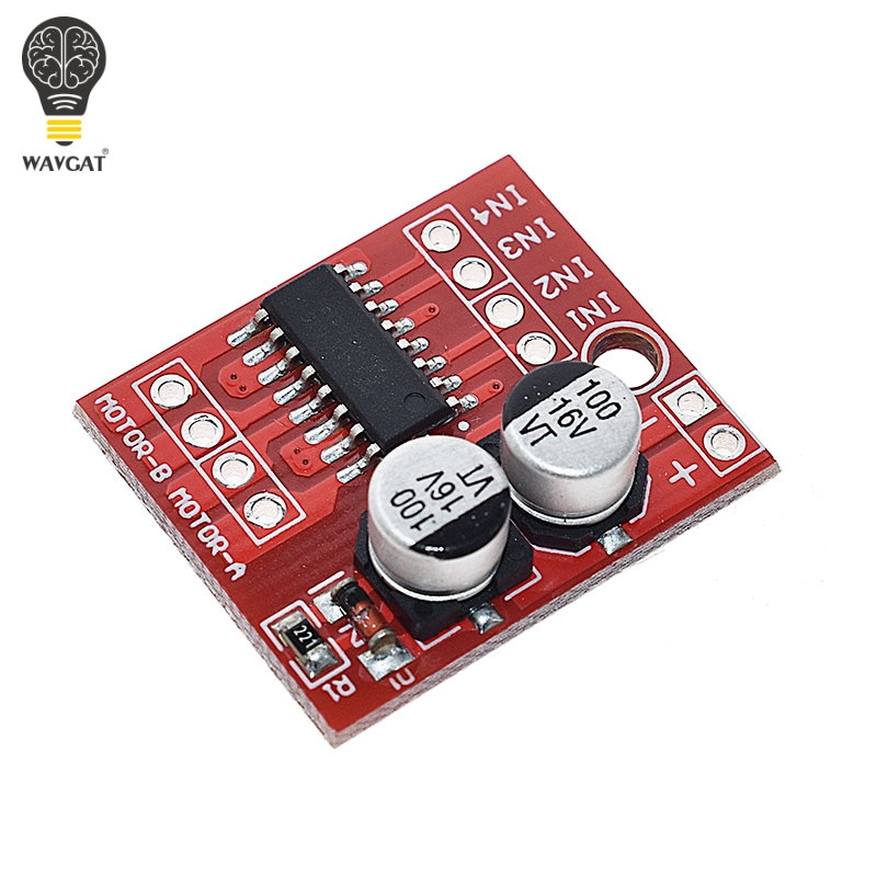 WAVGAT Mini L298N DC Motor Drive Module Reversing PWM Speed Dual H Bridge Stepper Motor Mini Victory L298N