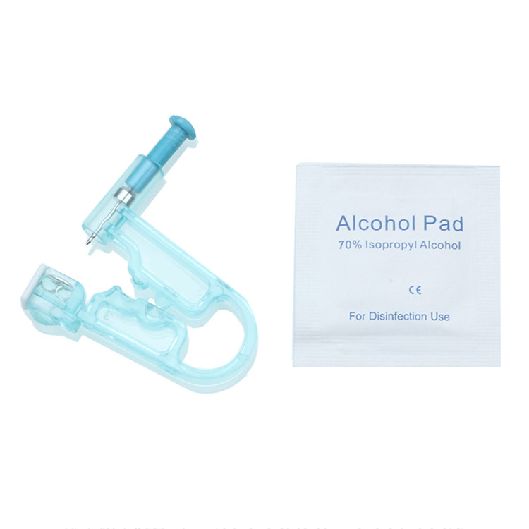 Ear-piercing gun Plastic box packing punch professional ear-piercing gun tool fast and convenient