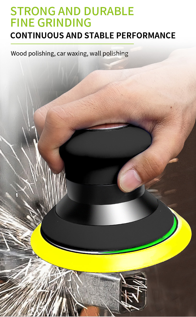 Meite MT-5105 industrial grade Slip-type perforation air sander for wood grinding orbital random