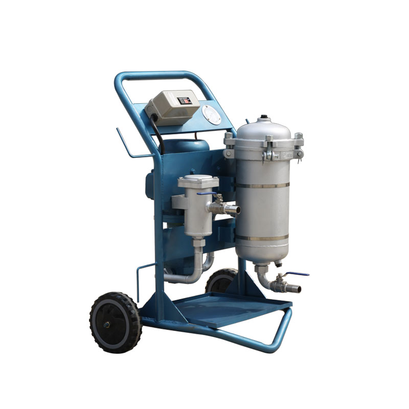 Industrial biodiesel oil filtration system mobile oil transport and filtration unit
