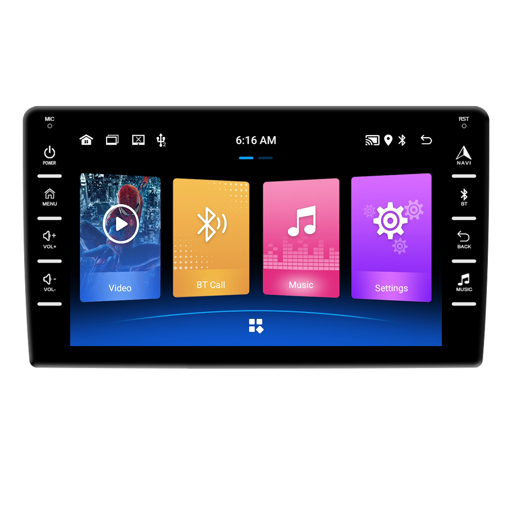 Автомагнитола 2 Din, Android 10,0, 2 + 32 ГБ, 8 дюймов, GPS, Wi-Fi, BT
