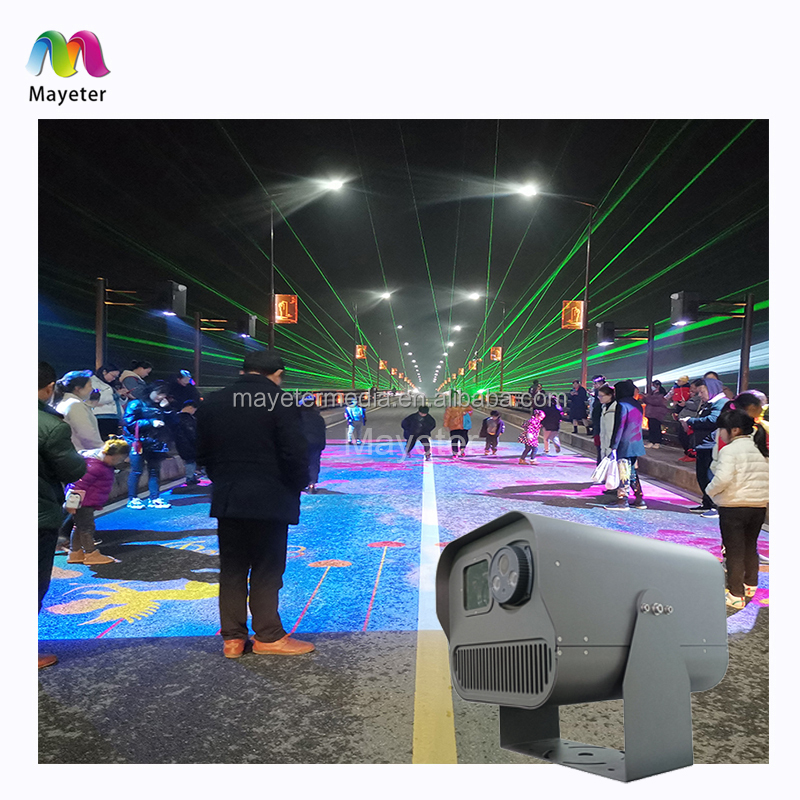 Professional Interactive Floor Projection System 3D Interactive Projector For Outdoor/Indoor