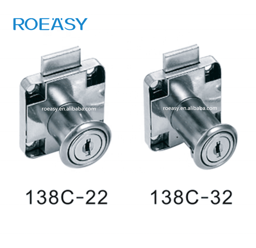Roeasy Лидер продаж продукта мебельная фурнитура стол с ящиком блокировки для furniture138-22C