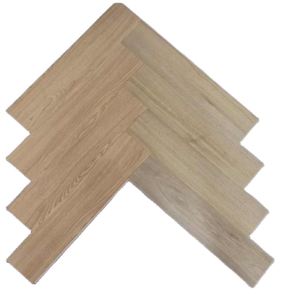 Waterproof 4mm 5mm Anti Static Herringbone Click Lock Spc Vinyl Plank Floor Luxury Pvc Vinyl Tile Flooring