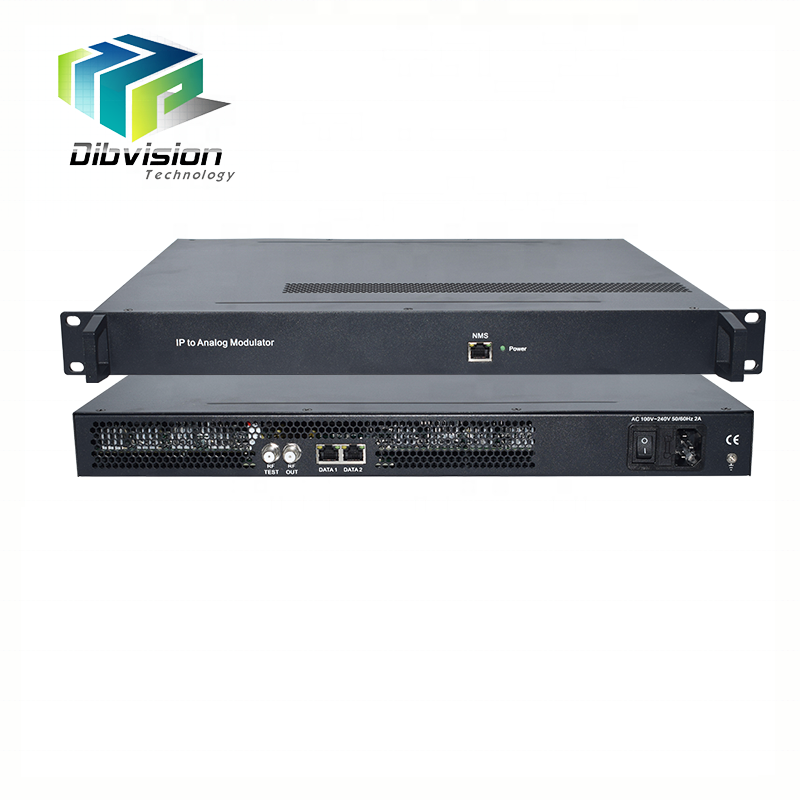 Dibsys IPM6100 до 32 каналов, цифровой ТВ Ip-аналоговый модулятор фиксации для Catv, аналоговый кабель, телевизионная система Dibvision CE ROHS CN;ZHE