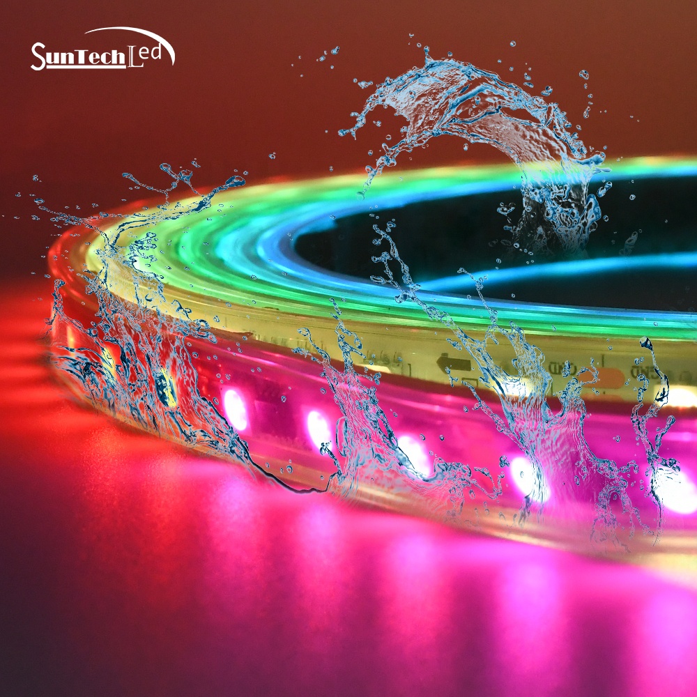 Гибкая СВЕТОДИОДНАЯ лента Smd 600 светодиодов WS2812 WS2813B, управляемая музыкальная синхронизация, комплект освещения, водонепроницаемая светодиодная лента Rgb Magic IC 5050