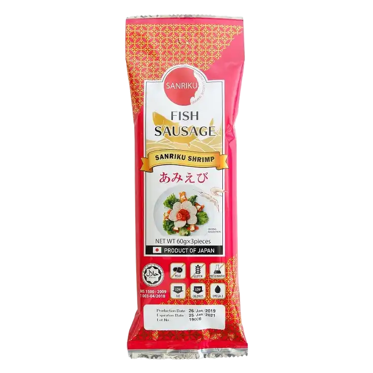Japan Made Fish Sausage Healthy Food Products Wholesale Fish Food Seafood