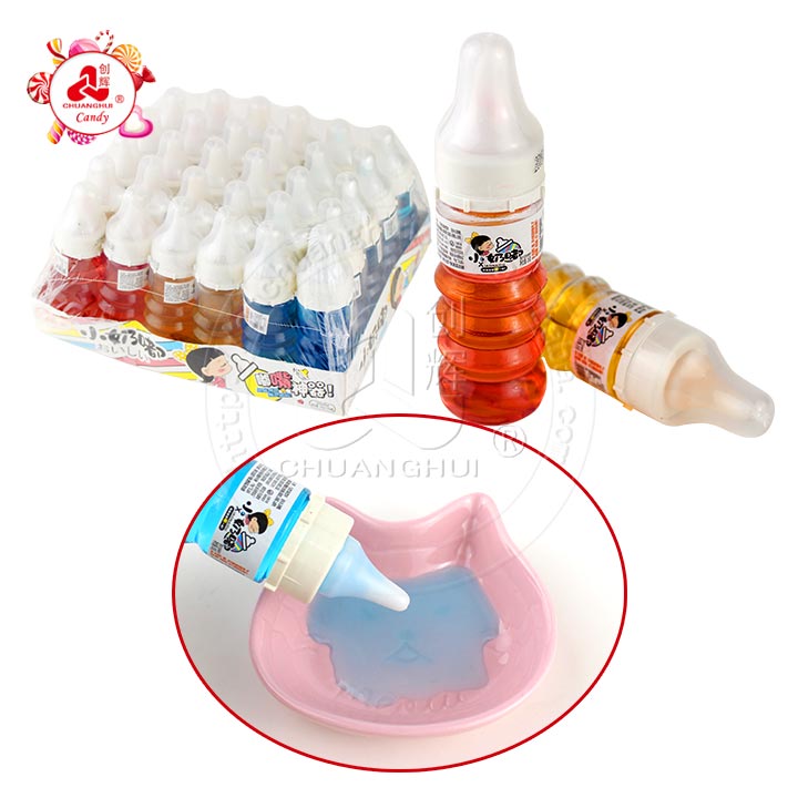 Маленькая соска баночка с фруктовым вареньем Baby Bottle Liquid Candy
