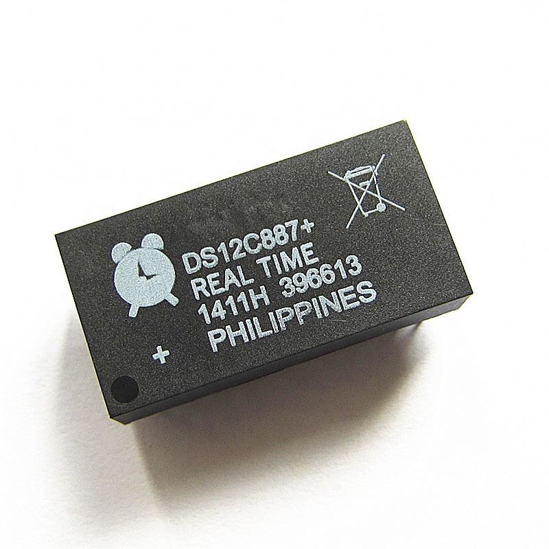 DS12C887, Новое поступление, Оригинальная схема цифровых часов IC, электронный (RTC) календарь в реальном времени, DS12C887 + чип
