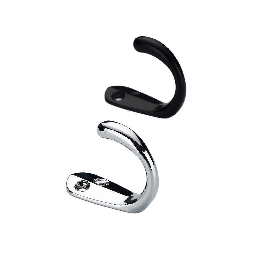 Filta Factory C Shape Robe Hook In Chrome Finish Zinc hooks 6521