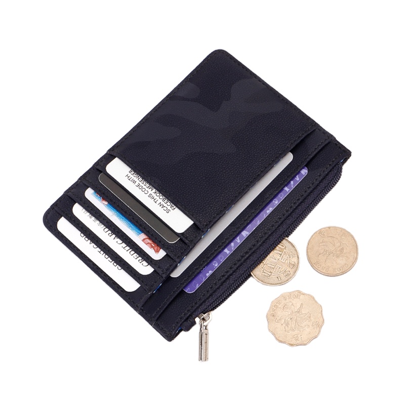 Wallet Women Coin Purse Pu Leather Coin Purse Transparent Coin Purse