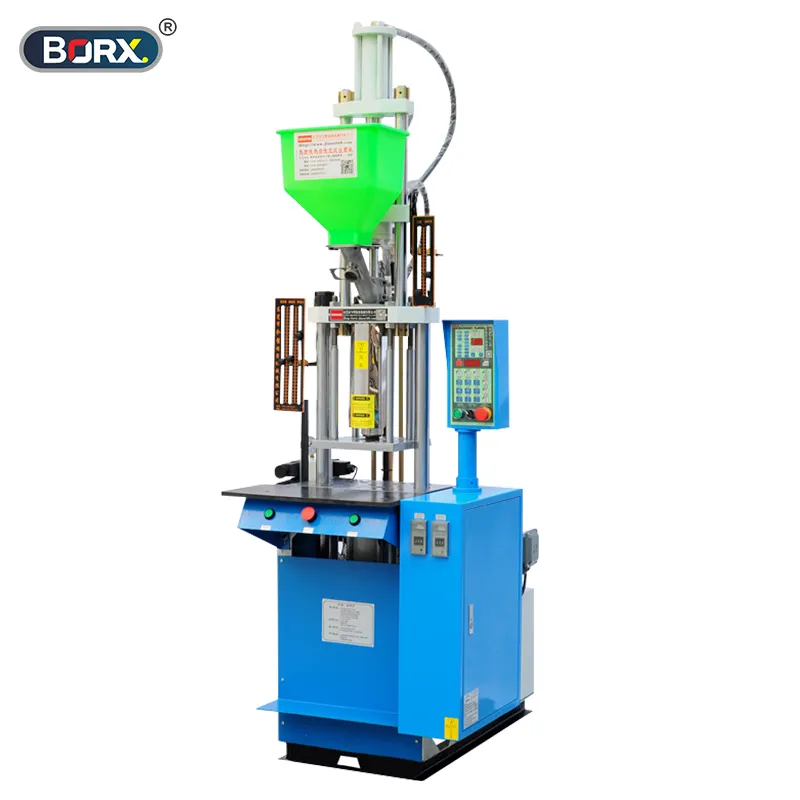 150ST vertical injection molding machine forming DC plugs pvc material PE,PP plastic parts data cable pressure inject equipment