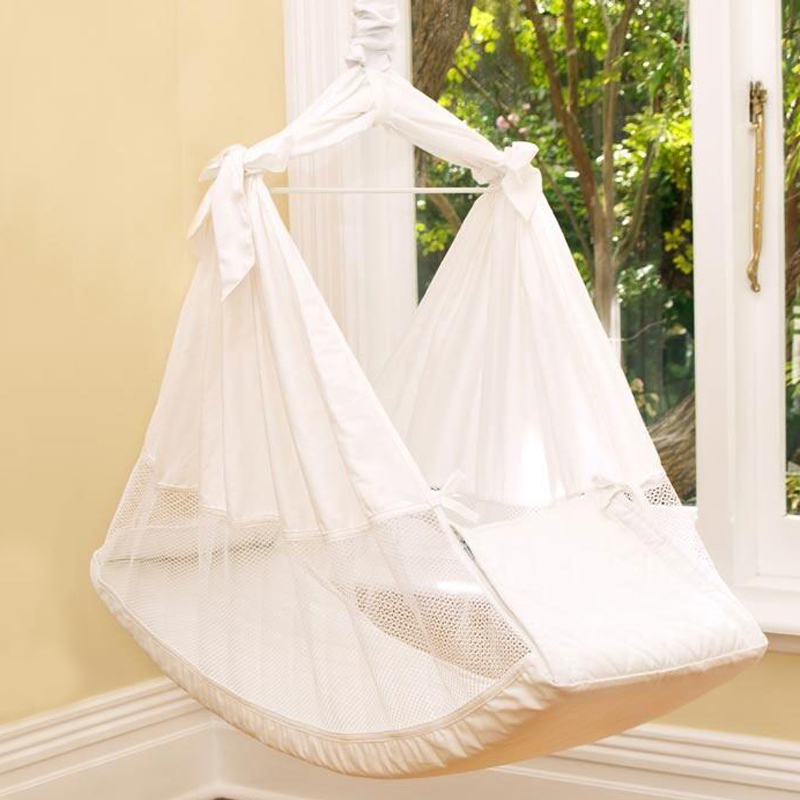 Portable Infants Swings Newborn Baby Hammock Hanging Bed Toy Indoor Outdoor Comfortable Cotton Baby Hammock