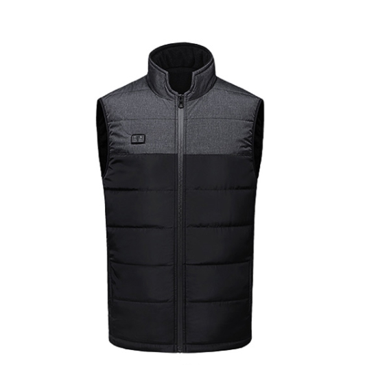 Battery Powered Heat Fishing Snow Heated Clothes 5 Heating Zones USB Charging Lightweight Men Vest Winter Warm Waistcoat