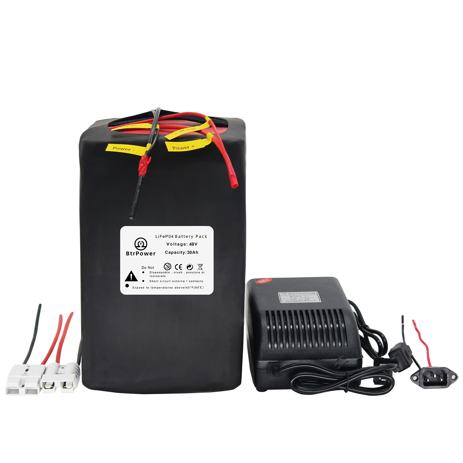 Factory sale Rechargeable 48V 30ah LiFePO4 Battery Pack Ebike Conversion Kits With Battery Scooter Ebike Tricycle e bike
